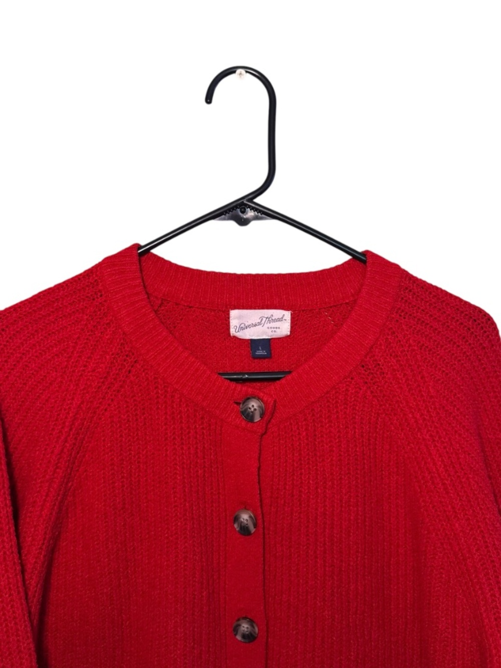 Universal Thread Red Cardigan - Picture 2 of 4